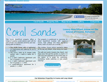 Tablet Screenshot of coralsandsbahamas.com